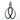 Senkichi Gold Bonsai Koryu Shears – 165mm Round-Tip Flower Scissors for Arranging & Pruning