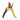 Chikamasa Ultra Rosso 7 Pruning Shears – Lightweight, Fluorine-Coated Blade PS-7Y